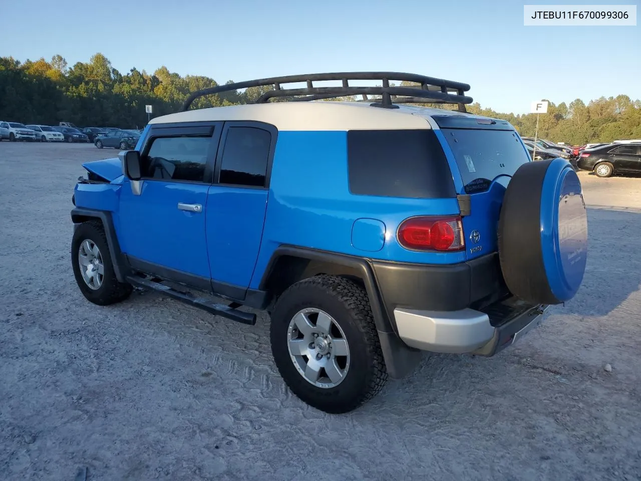 2007 Toyota Fj Cruiser VIN: JTEBU11F670099306 Lot: 76509184