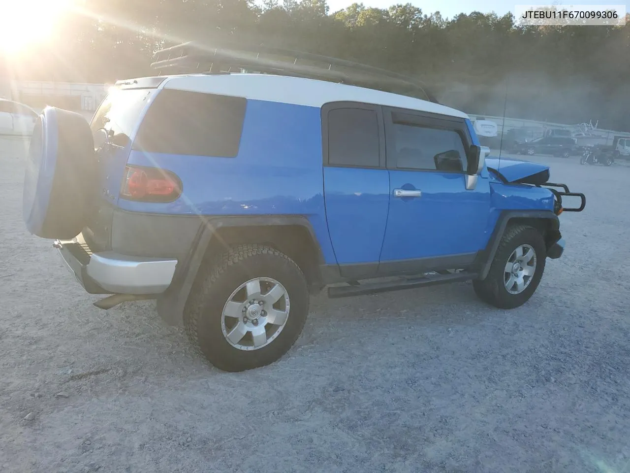 2007 Toyota Fj Cruiser VIN: JTEBU11F670099306 Lot: 76509184