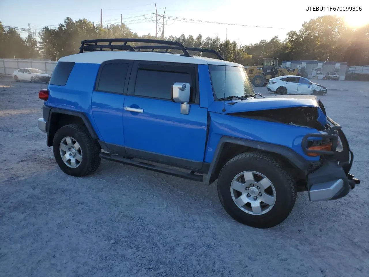 2007 Toyota Fj Cruiser VIN: JTEBU11F670099306 Lot: 76509184