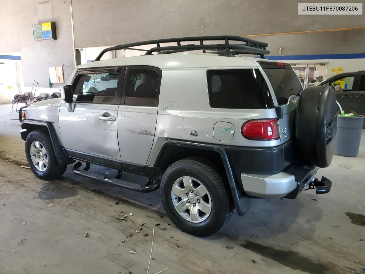 2007 Toyota Fj Cruiser VIN: JTEBU11F870087206 Lot: 76824604