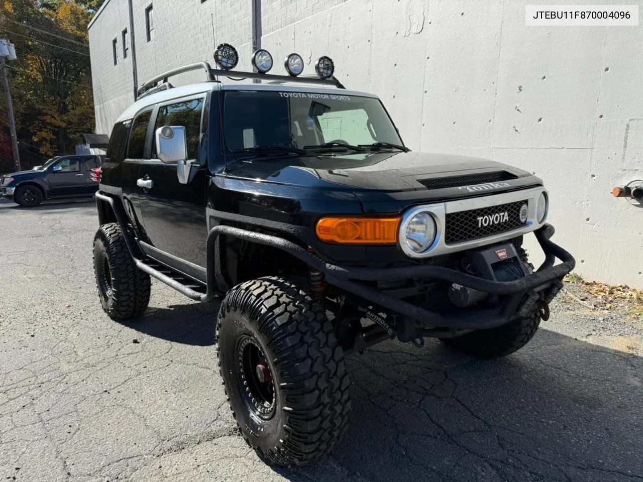 2007 Toyota Fj Cruiser VIN: JTEBU11F870004096 Lot: 76914584