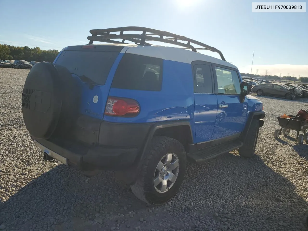 2007 Toyota Fj Cruiser VIN: JTEBU11F970039813 Lot: 76934554