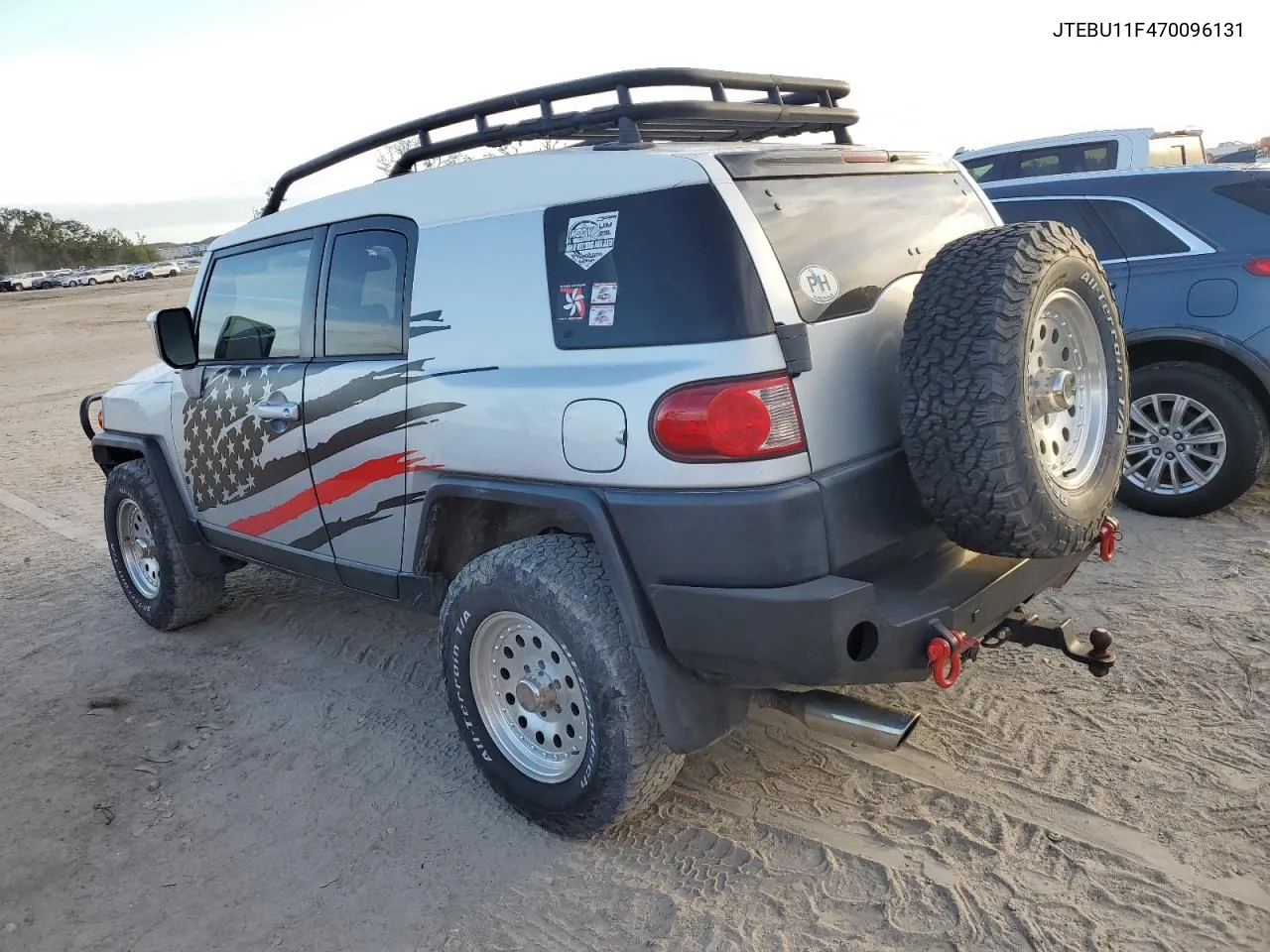 2007 Toyota Fj Cruiser VIN: JTEBU11F470096131 Lot: 77003094