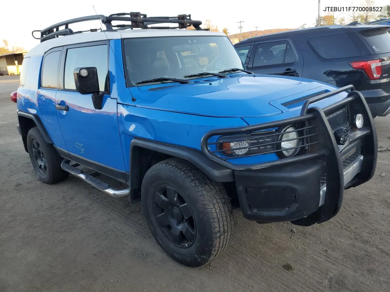 2007 Toyota Fj Cruiser VIN: JTEBU11F770008527 Lot: 77184854