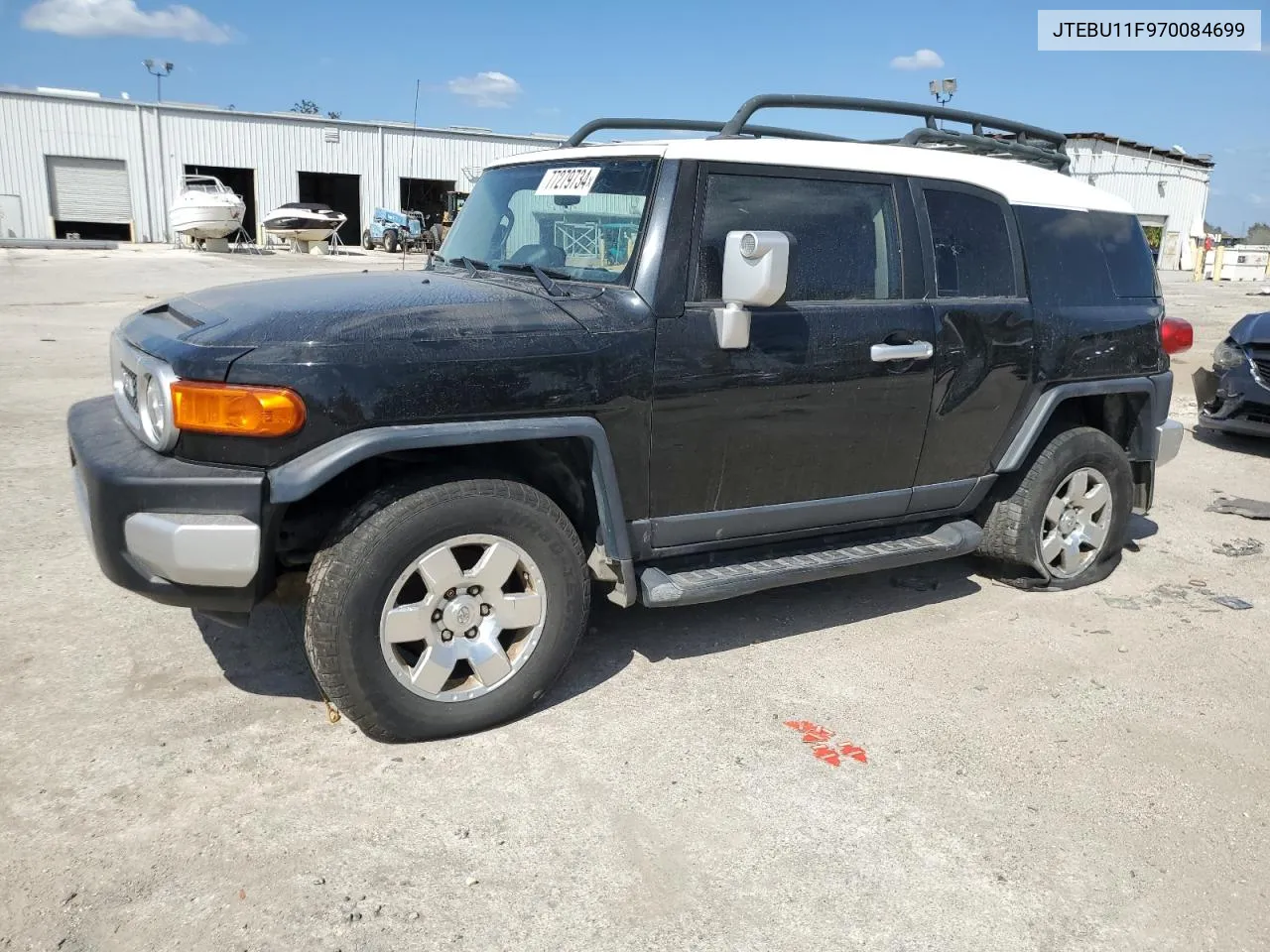 2007 Toyota Fj Cruiser VIN: JTEBU11F970084699 Lot: 77279734