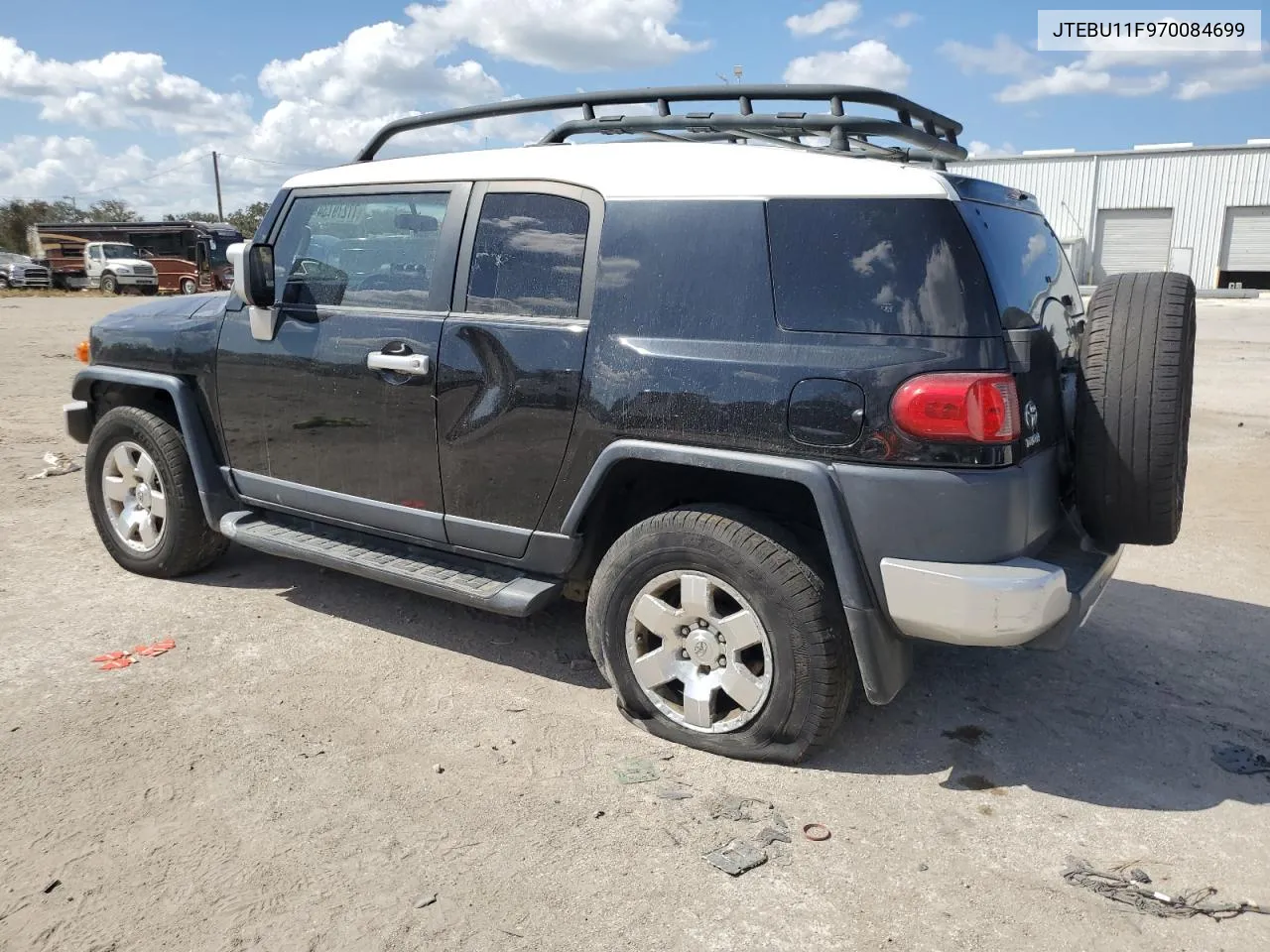 2007 Toyota Fj Cruiser VIN: JTEBU11F970084699 Lot: 77279734