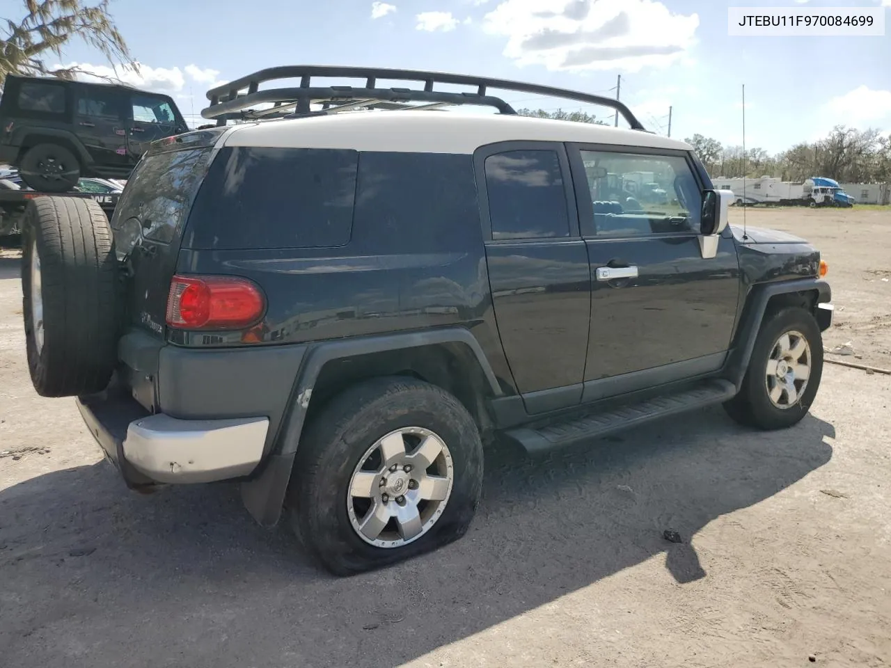 2007 Toyota Fj Cruiser VIN: JTEBU11F970084699 Lot: 77279734