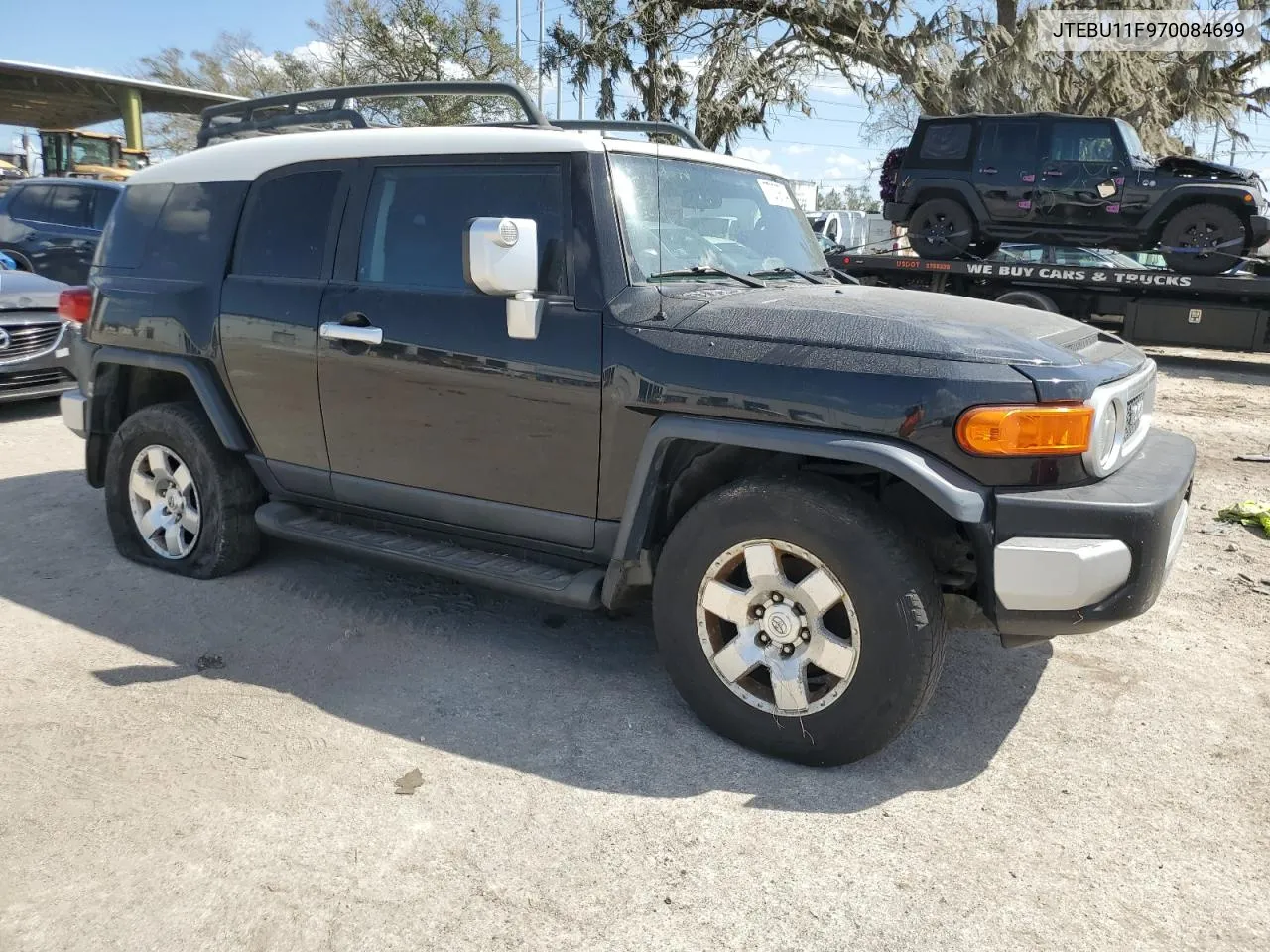 2007 Toyota Fj Cruiser VIN: JTEBU11F970084699 Lot: 77279734