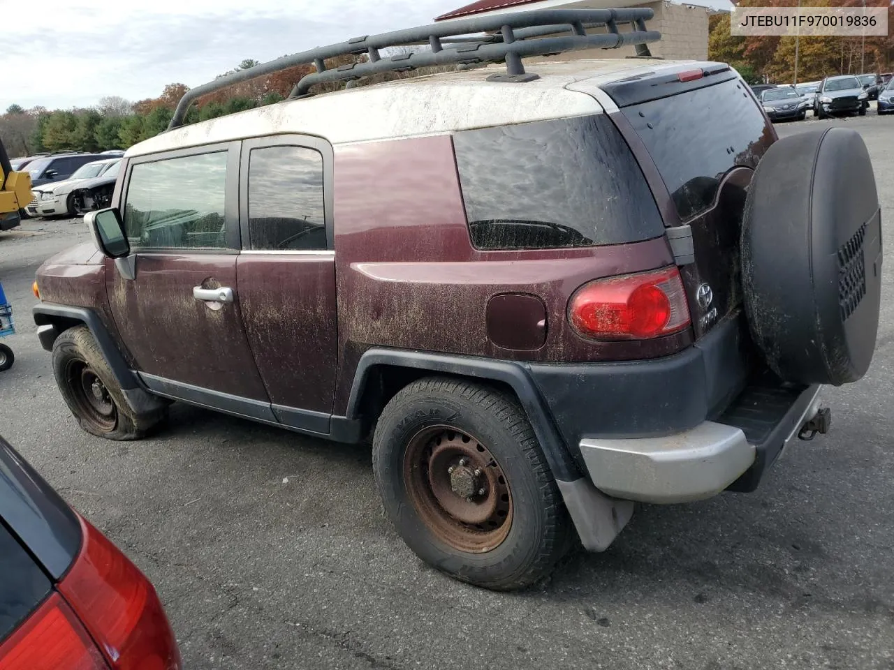 2007 Toyota Fj Cruiser VIN: JTEBU11F970019836 Lot: 77312954