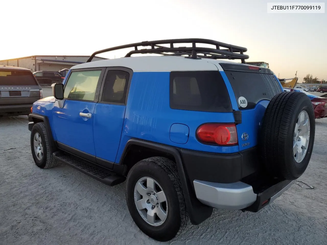 2007 Toyota Fj Cruiser VIN: JTEBU11F770099119 Lot: 77332104