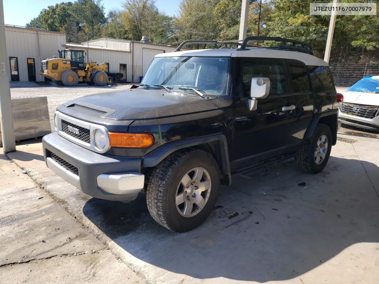 2007 Toyota Fj Cruiser VIN: JTEZU11F670007979 Lot: 77495824