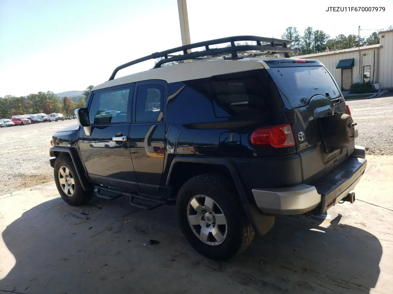 2007 Toyota Fj Cruiser VIN: JTEZU11F670007979 Lot: 77495824