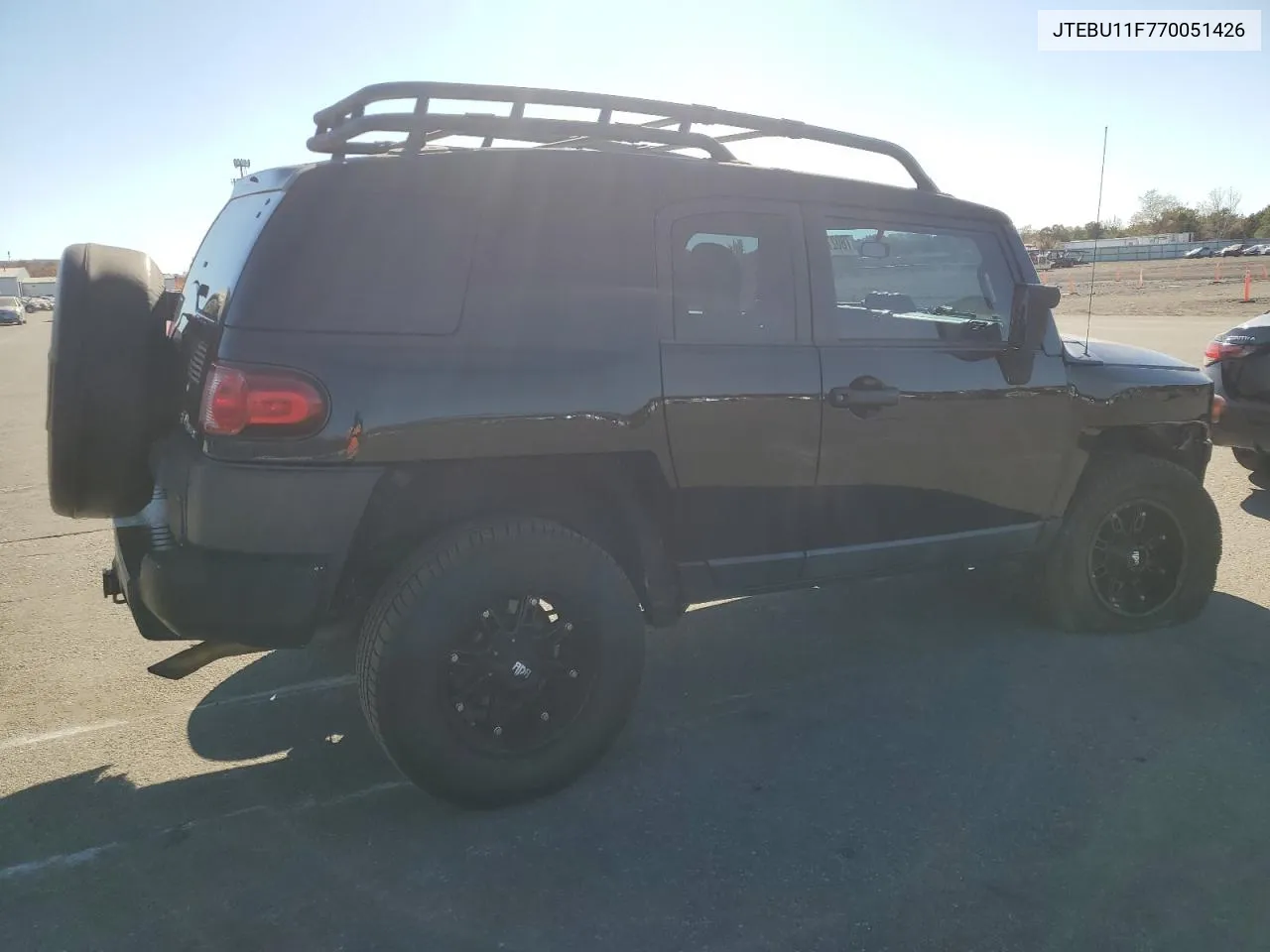 2007 Toyota Fj Cruiser VIN: JTEBU11F770051426 Lot: 78027684