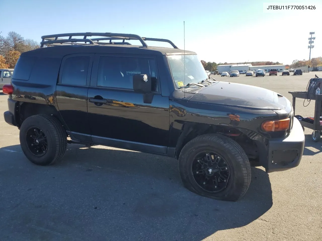 2007 Toyota Fj Cruiser VIN: JTEBU11F770051426 Lot: 78027684