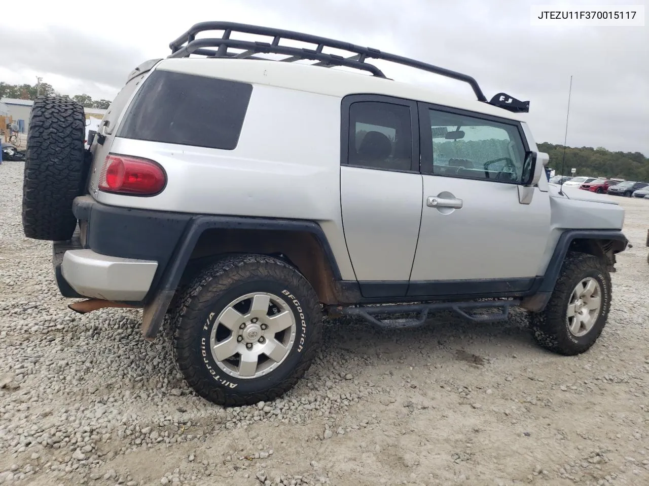 2007 Toyota Fj Cruiser VIN: JTEZU11F370015117 Lot: 78234354