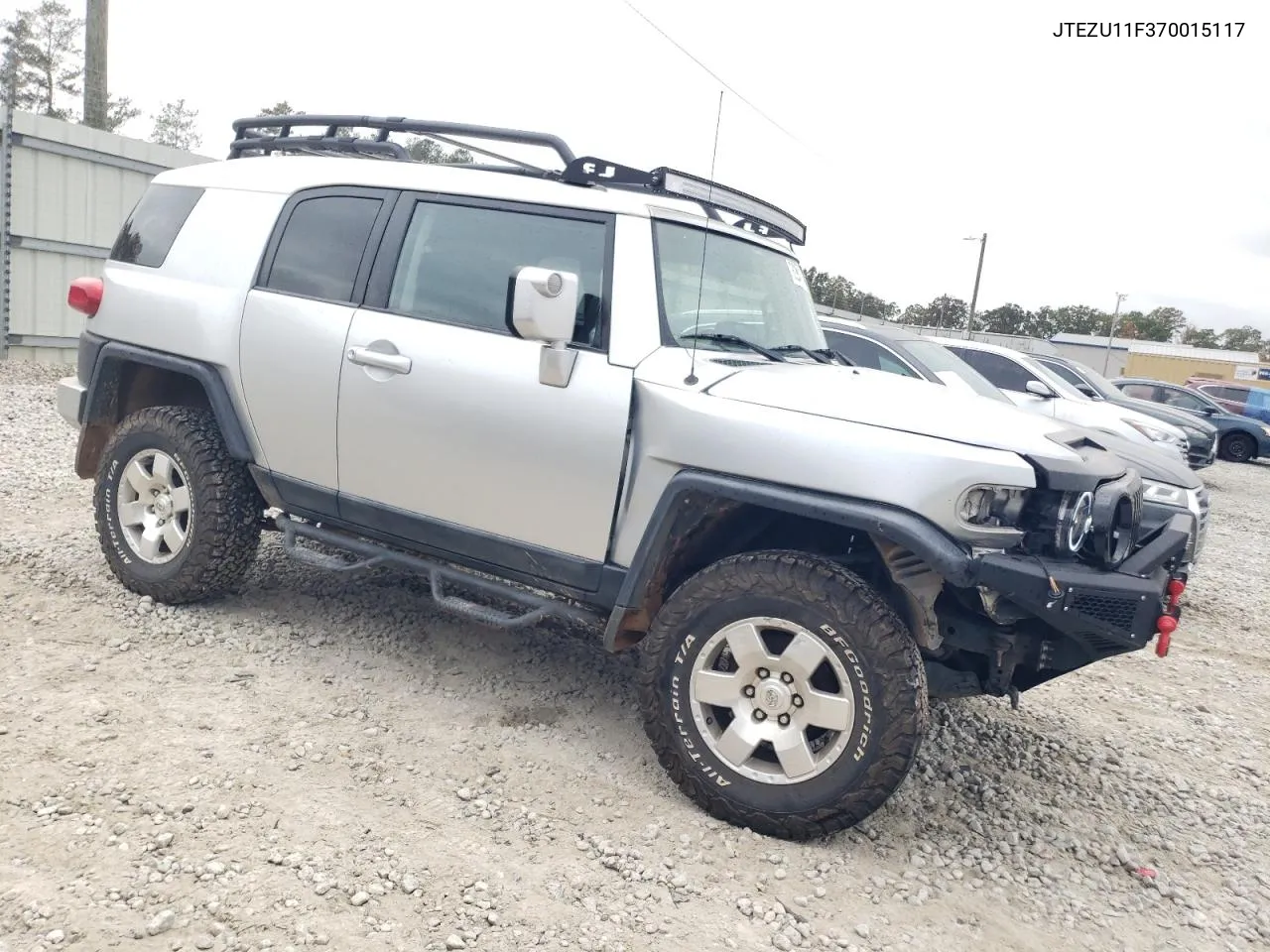 2007 Toyota Fj Cruiser VIN: JTEZU11F370015117 Lot: 78234354