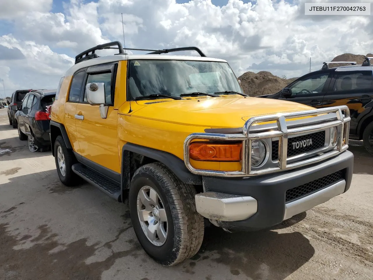 2007 Toyota Fj Cruiser VIN: JTEBU11F270042763 Lot: 79549964