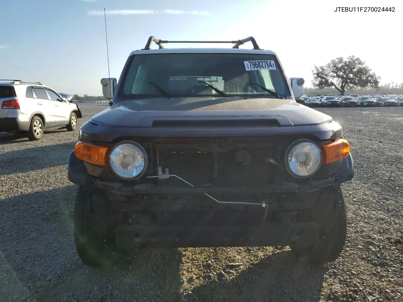 2007 Toyota Fj Cruiser VIN: JTEBU11F270024442 Lot: 79682764