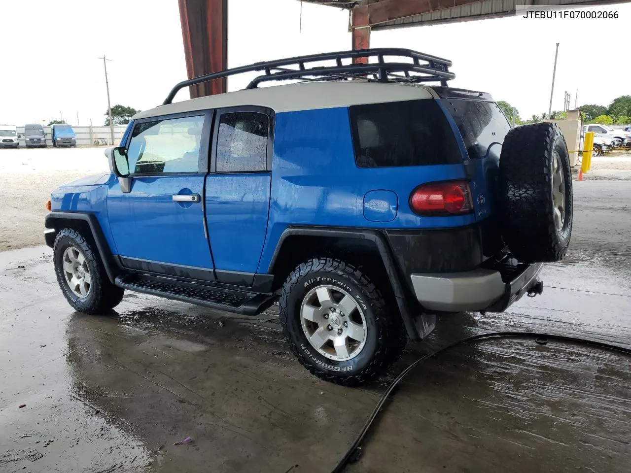 2007 Toyota Fj Cruiser VIN: JTEBU11F070002066 Lot: 80031504