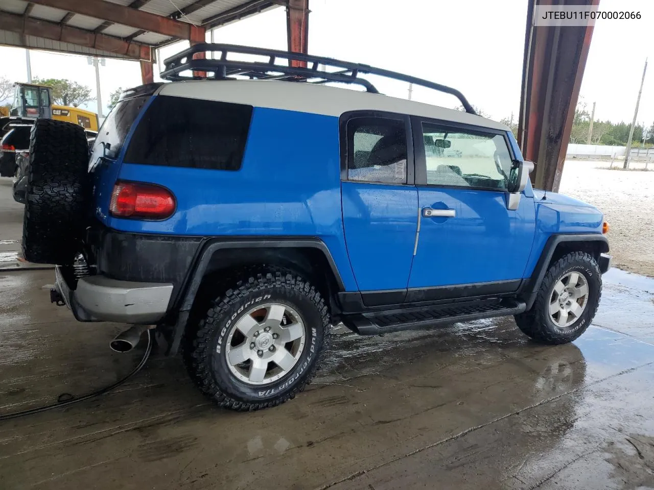 2007 Toyota Fj Cruiser VIN: JTEBU11F070002066 Lot: 80031504