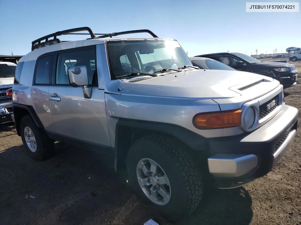 2007 Toyota Fj Cruiser VIN: JTEBU11F570074221 Lot: 80925844