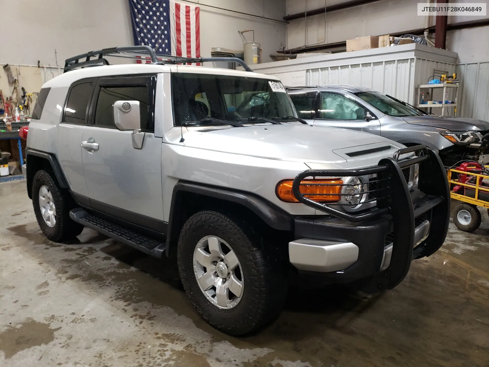 2008 Toyota Fj Cruiser VIN: JTEBU11F28K046849 Lot: 51667484