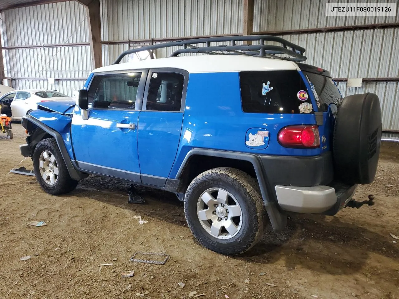 2008 Toyota Fj Cruiser VIN: JTEZU11F080019126 Lot: 68711284