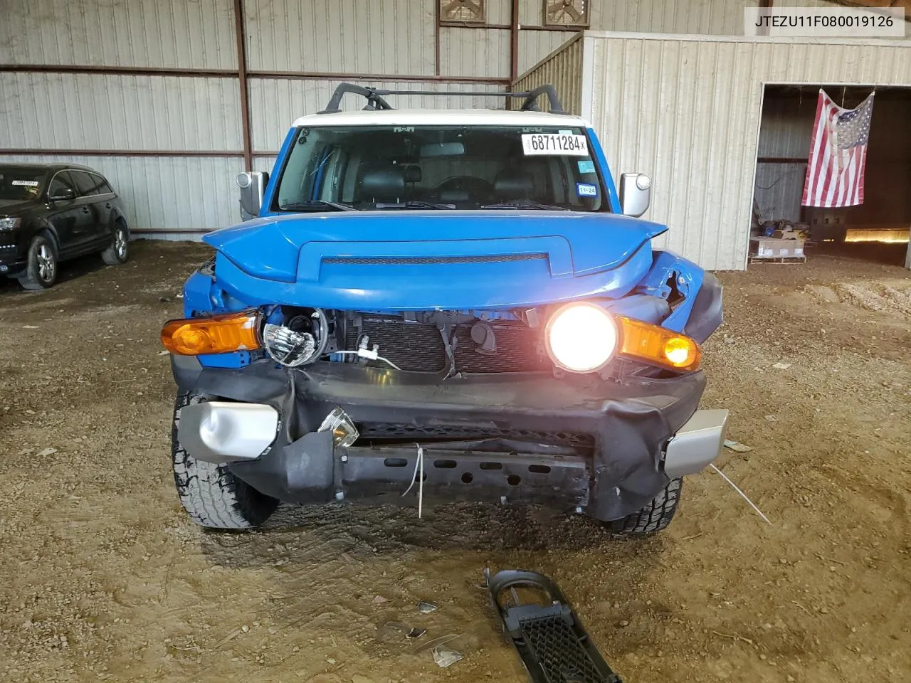 JTEZU11F080019126 2008 Toyota Fj Cruiser