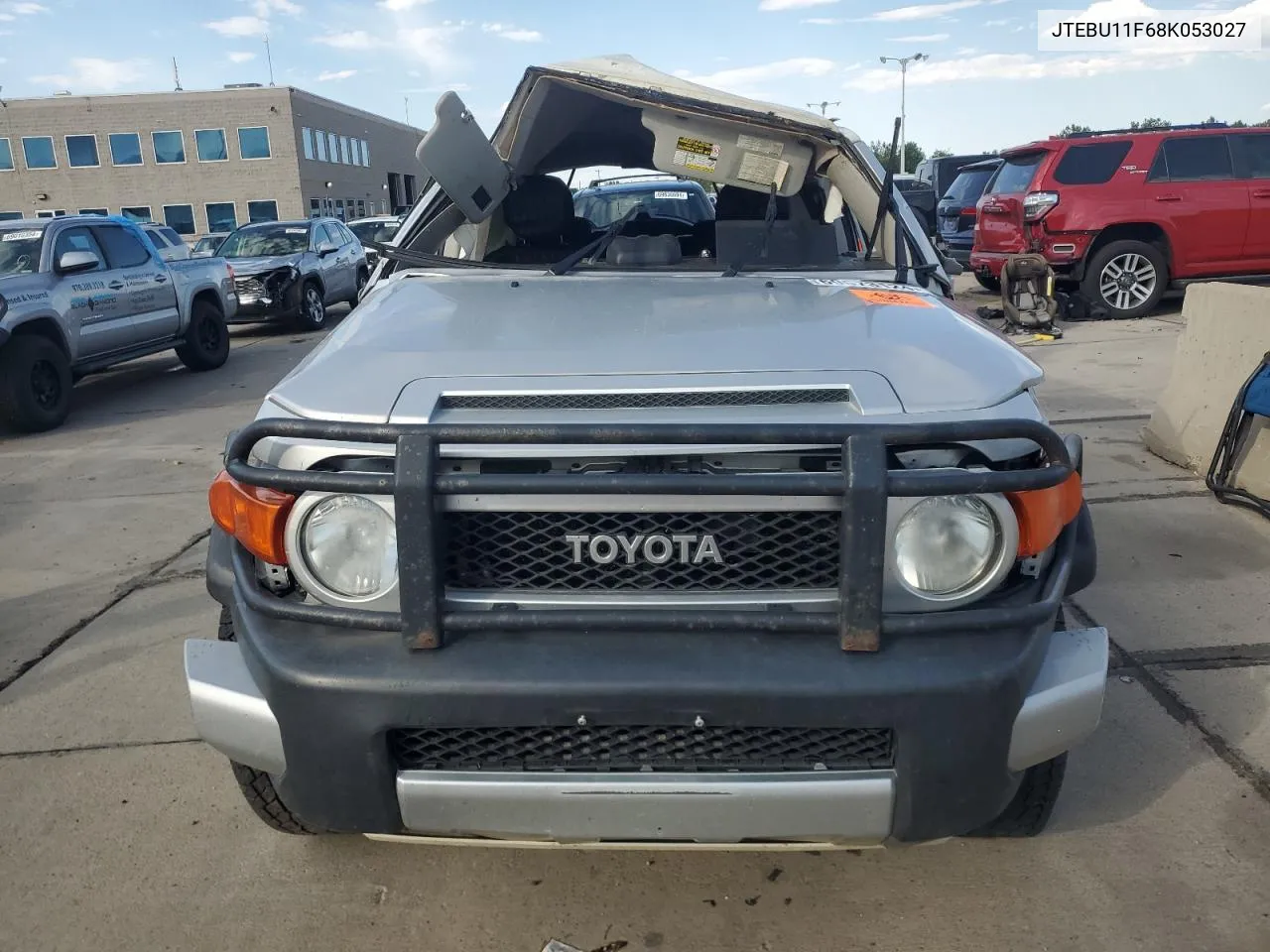 2008 Toyota Fj Cruiser VIN: JTEBU11F68K053027 Lot: 69673124