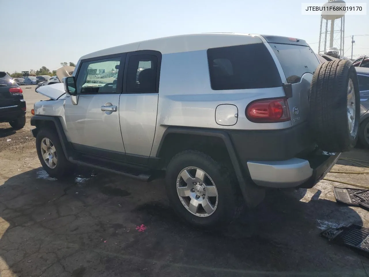 2008 Toyota Fj Cruiser VIN: JTEBU11F68K019170 Lot: 71958784