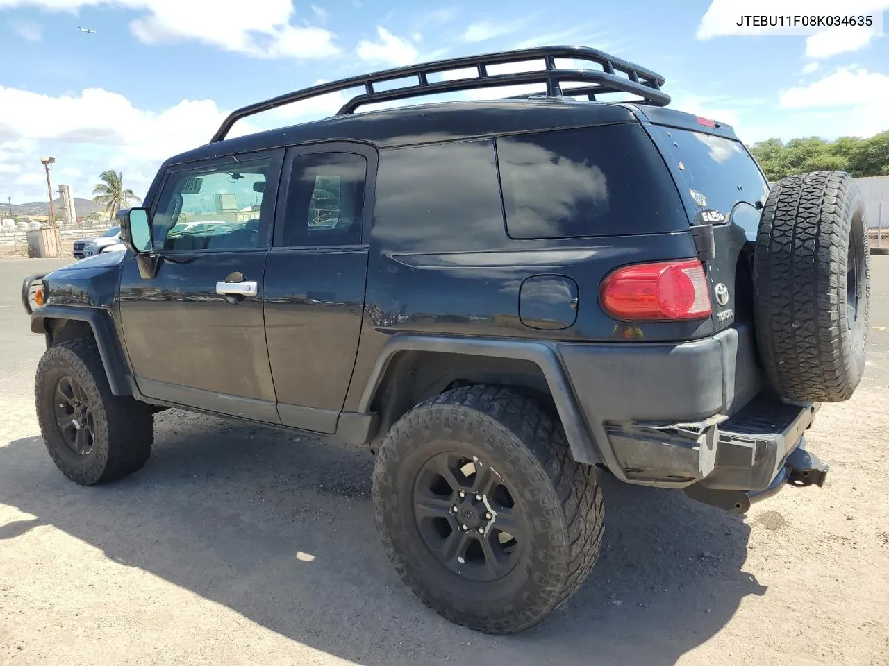 2008 Toyota Fj Cruiser VIN: JTEBU11F08K034635 Lot: 72094714