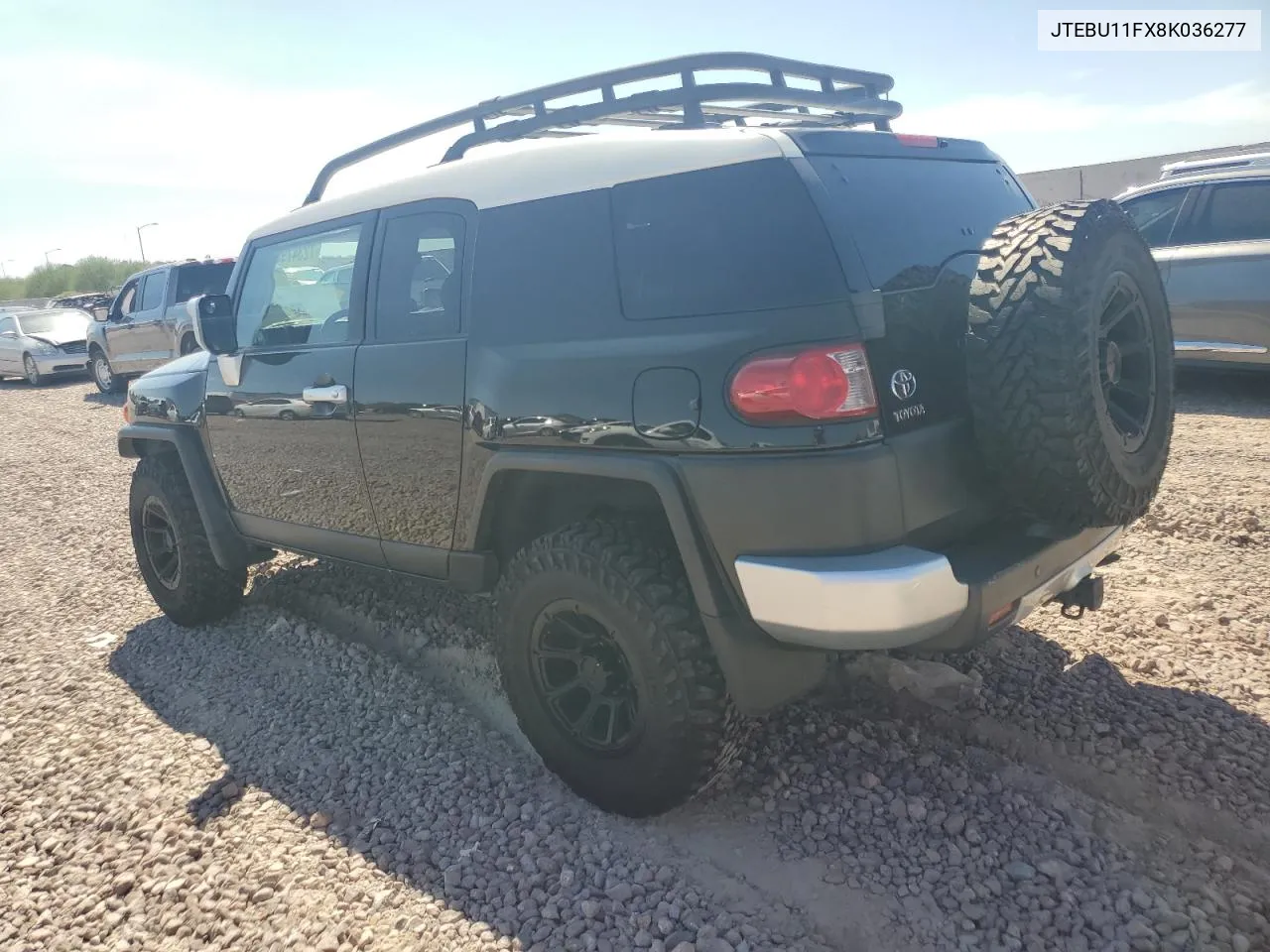 2008 Toyota Fj Cruiser VIN: JTEBU11FX8K036277 Lot: 72347954