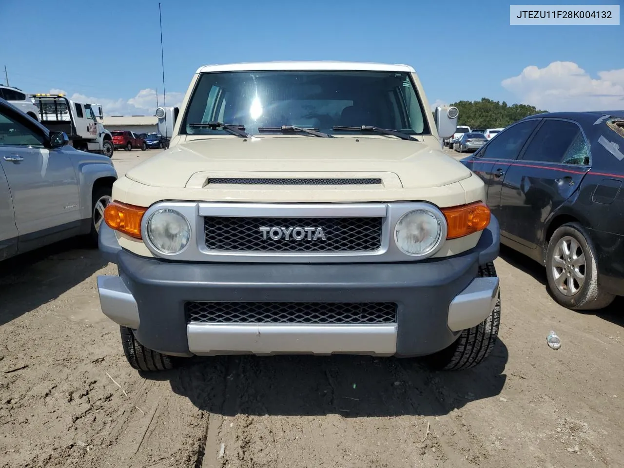 2008 Toyota Fj Cruiser VIN: JTEZU11F28K004132 Lot: 73826704