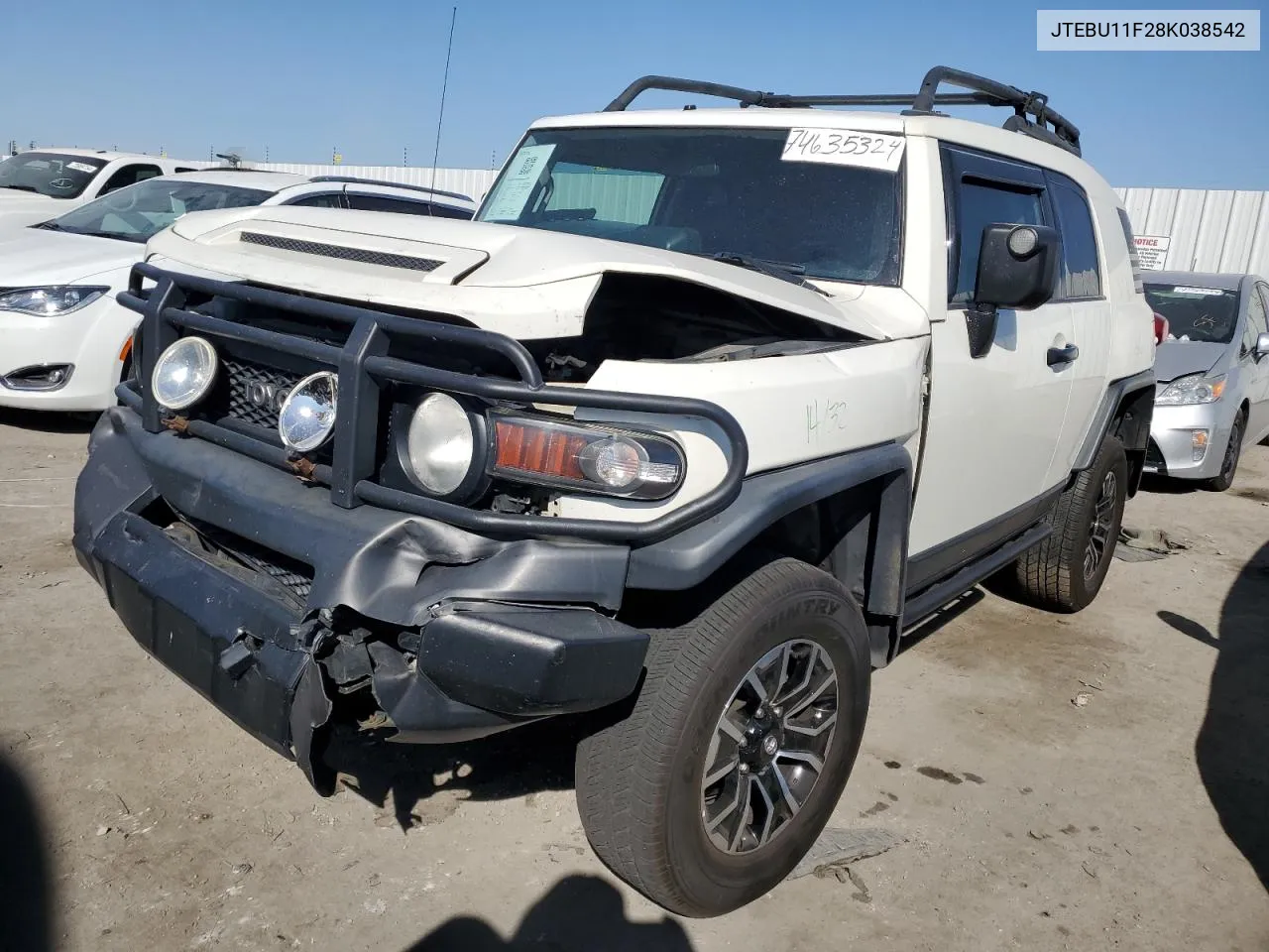 JTEBU11F28K038542 2008 Toyota Fj Cruiser