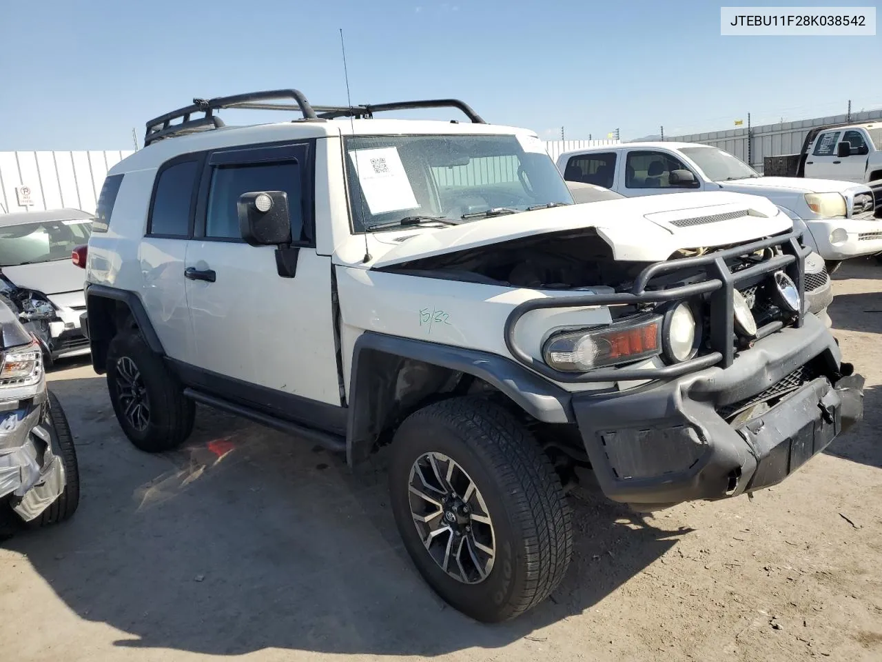 JTEBU11F28K038542 2008 Toyota Fj Cruiser