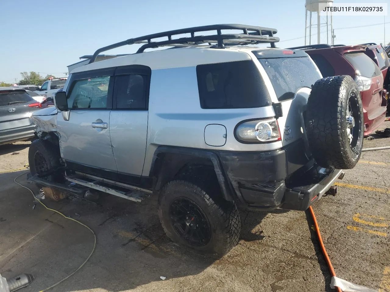 2008 Toyota Fj Cruiser VIN: JTEBU11F18K029735 Lot: 74692894