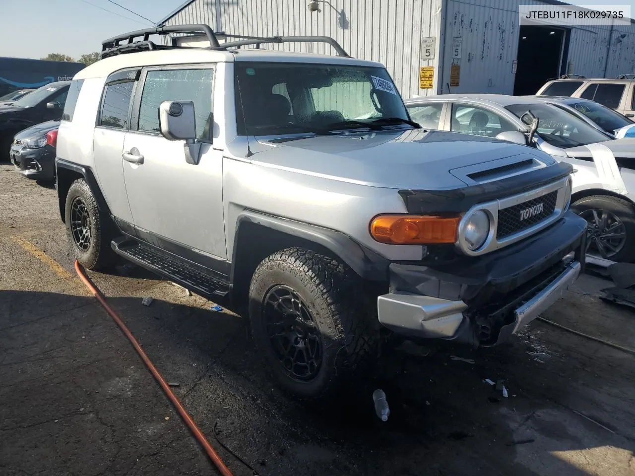 2008 Toyota Fj Cruiser VIN: JTEBU11F18K029735 Lot: 74692894