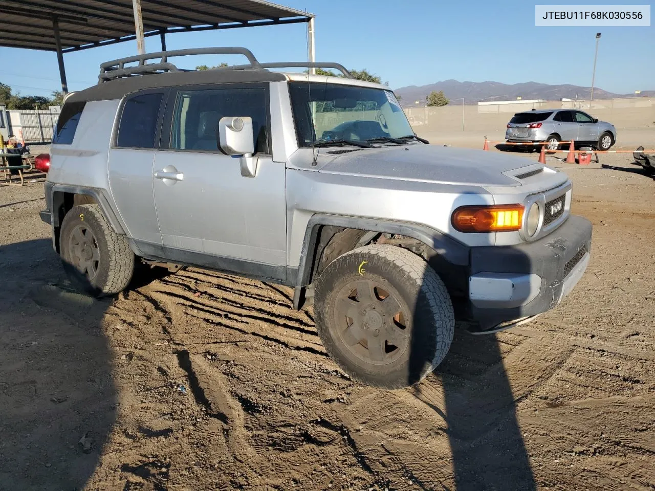 2008 Toyota Fj Cruiser VIN: JTEBU11F68K030556 Lot: 75575474