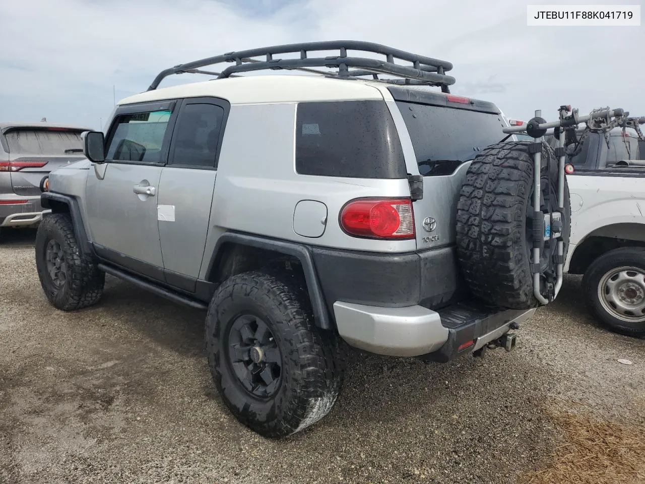 2008 Toyota Fj Cruiser VIN: JTEBU11F88K041719 Lot: 75752804