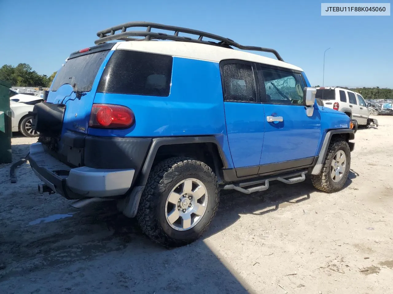 2008 Toyota Fj Cruiser VIN: JTEBU11F88K045060 Lot: 75859124