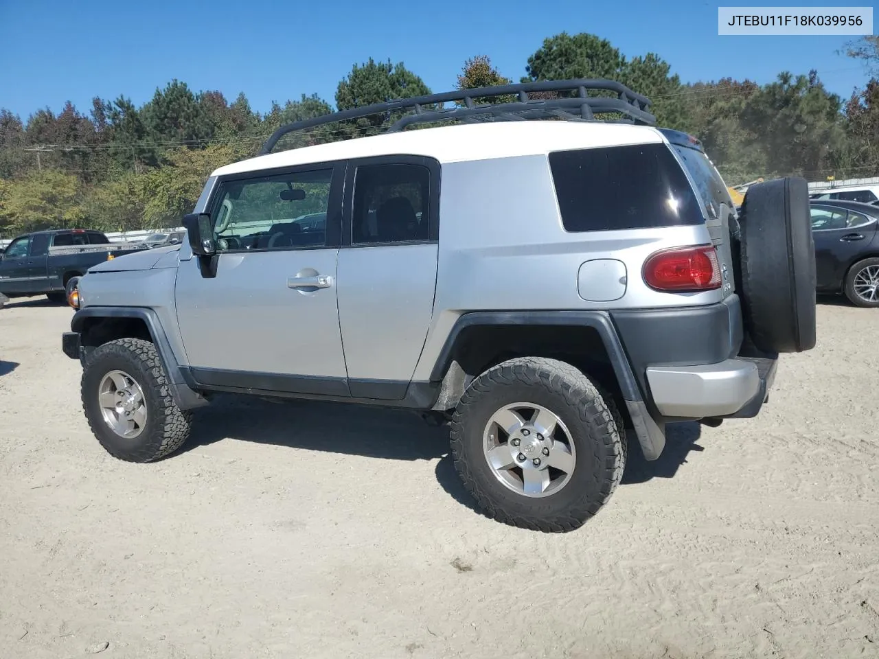 2008 Toyota Fj Cruiser VIN: JTEBU11F18K039956 Lot: 76531364