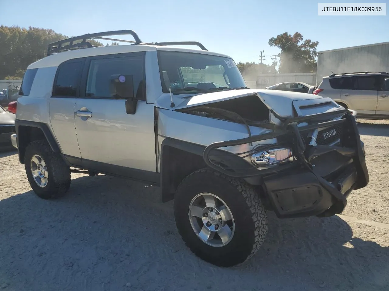 2008 Toyota Fj Cruiser VIN: JTEBU11F18K039956 Lot: 76531364