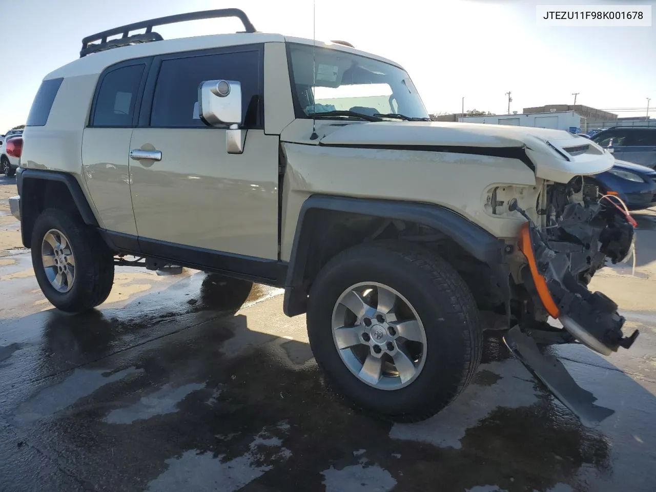 2008 Toyota Fj Cruiser VIN: JTEZU11F98K001678 Lot: 79119814