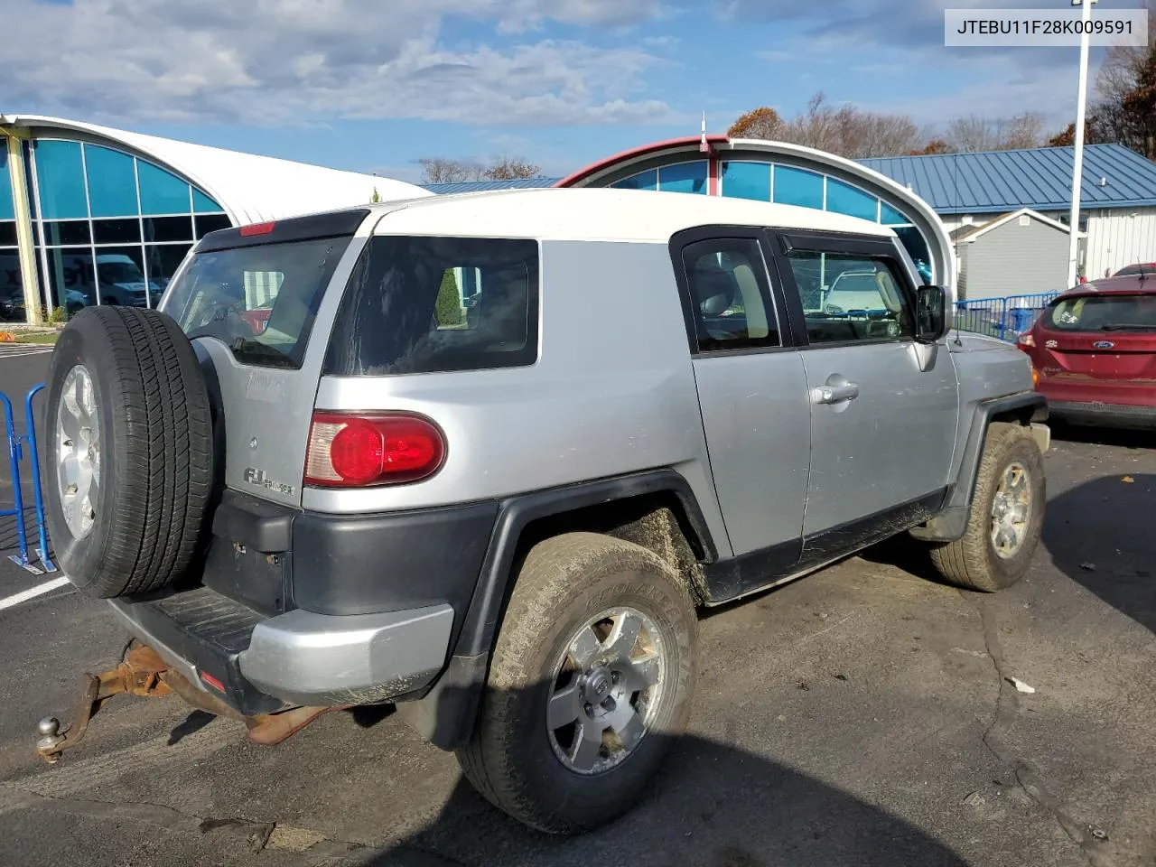 2008 Toyota Fj Cruiser VIN: JTEBU11F28K009591 Lot: 79191054