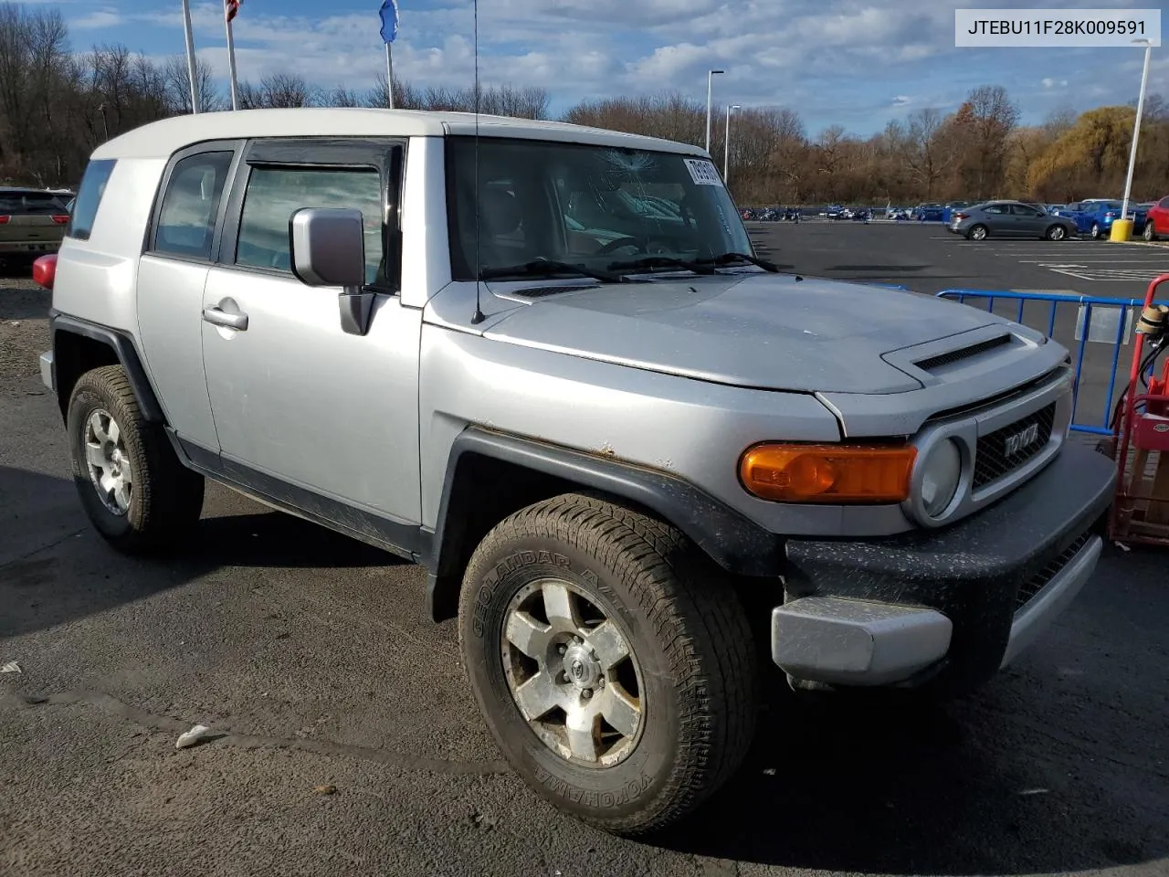 2008 Toyota Fj Cruiser VIN: JTEBU11F28K009591 Lot: 79191054