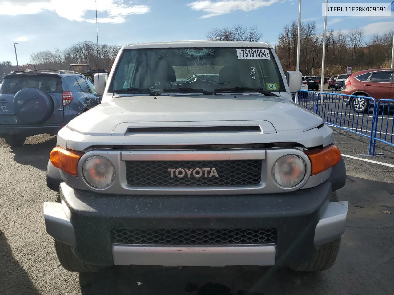 2008 Toyota Fj Cruiser VIN: JTEBU11F28K009591 Lot: 79191054