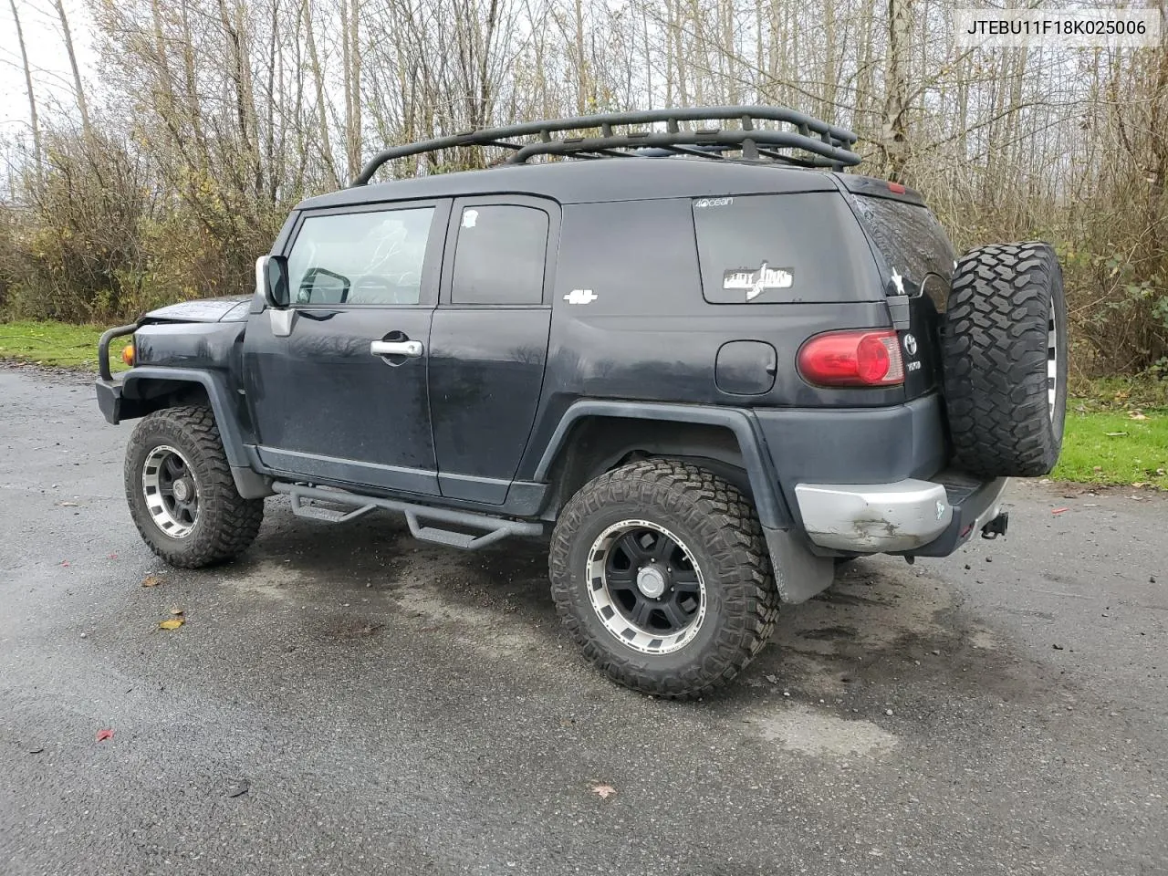 2008 Toyota Fj Cruiser VIN: JTEBU11F18K025006 Lot: 79654834