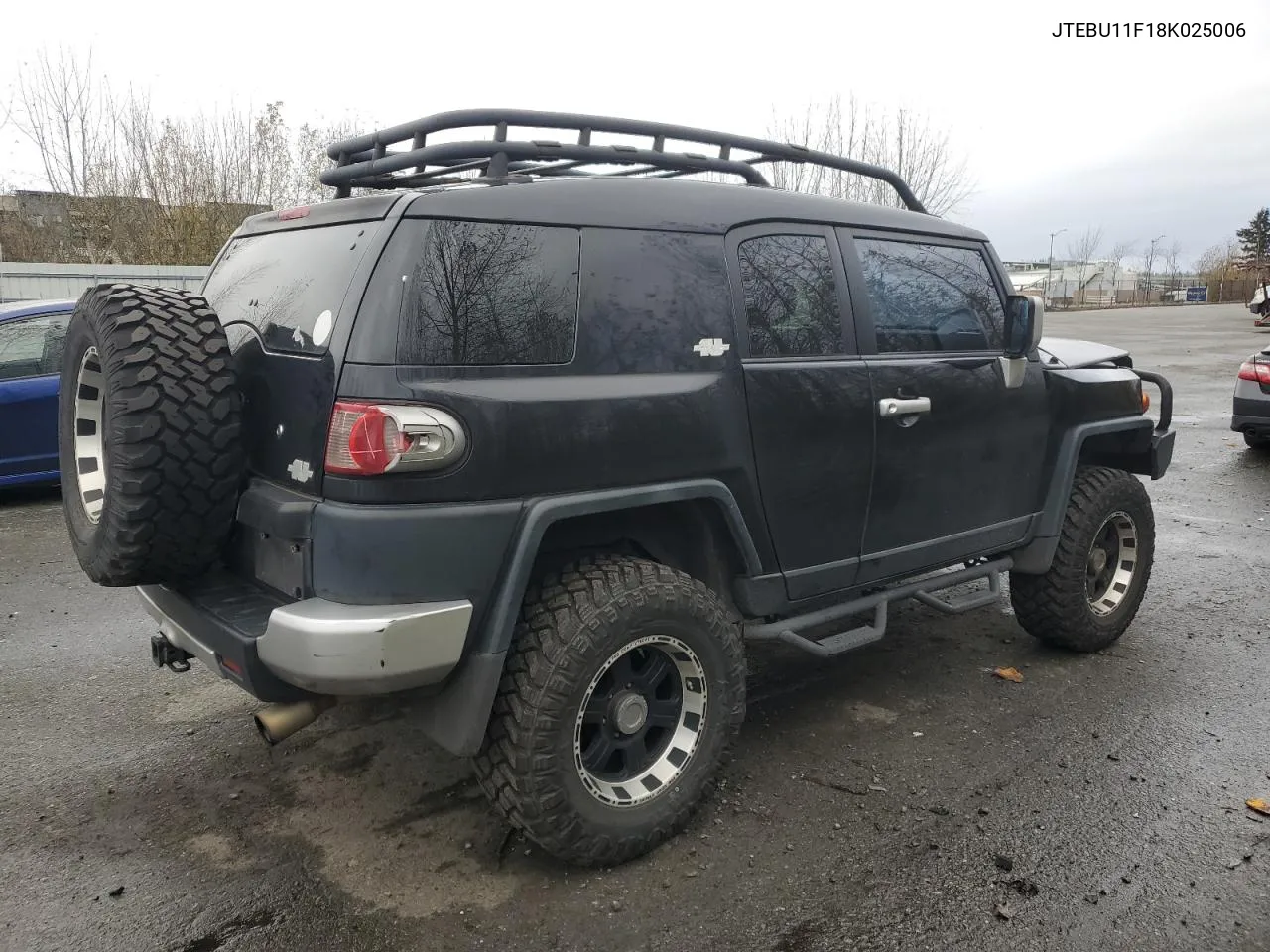 2008 Toyota Fj Cruiser VIN: JTEBU11F18K025006 Lot: 79654834