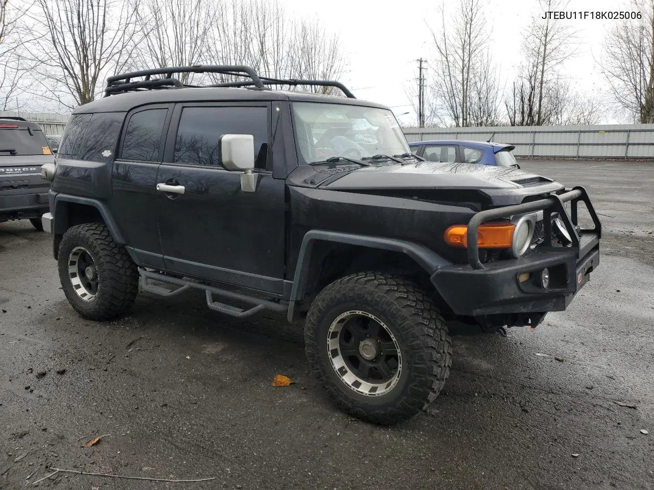 2008 Toyota Fj Cruiser VIN: JTEBU11F18K025006 Lot: 79654834