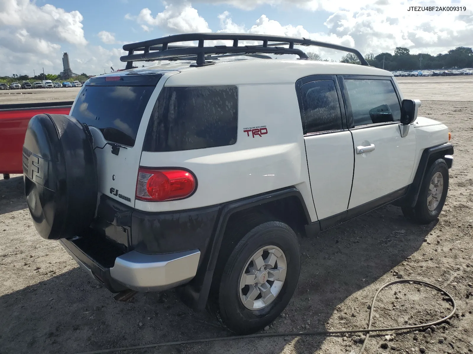 2010 Toyota Fj Cruiser VIN: JTEZU4BF2AK009319 Lot: 59838714